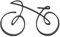 Hztyyier Elegante Filo di Ferro per Sculture Minimalista -Arte Arte per Ciclisti Decorazione del Canale Domestico
