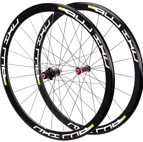 700C Rennrad-Laufradsatz Mit Felgenbremse, 7-, 8-, 9-, 10- Und 11-Fach-Kassette, Drahtreifen, 40-mm-Schnellspanner, Carbonnabe, 1865 G