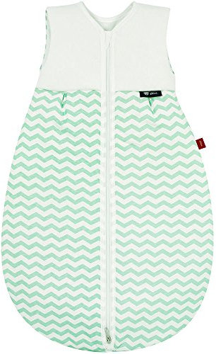 Alvi s.Oliver by Mäxchen Thermo Kugelschlafsack Chevron, Größe in cm:90 cm, Dessin:Chevron Mint