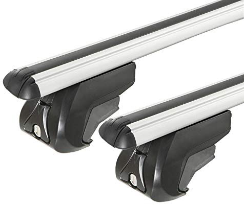 Aluminium Dachträger Relingträger Aurilis Trek CC Dachträger für Mercedes V Klasse (Bus 5Â Tür) von 2014â 100 kg