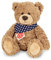 Teddy Hermann Herzekind 93894 Teddy-Bär Rufus 30 cm, Kuscheltier, Plüschtier