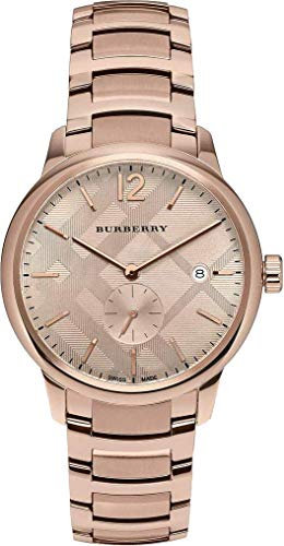 Swiss Rose Gold Date Dial 40mm Men Wrist Watch The Classic BU10013