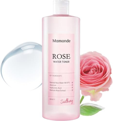90.89% Rose Water Daily Skin Toner 250ml/8.4oz by Mamonde
