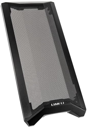 Lian Li Lancool II Netz-Frontplatte, schwarz, Metallabdeckung für verbesserte Luftzirkulation und Staubschutz