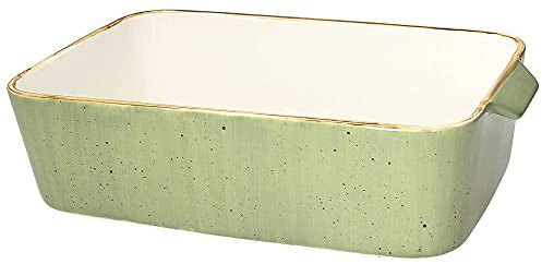 Pirofila 34 cm x 20 cm x H 9 cm Porcellana Multicolor Linea Glamour