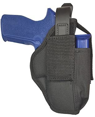 5-56.de AK05 Nylon Gürtel Holster für Sig Sauer P220 / P225 / P226 / P227 / P229 mit Mag Halter schwarz