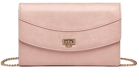 Miss Lulu Pochettes et clutches Femme, Pochette Cérémonie Mariage Bandoulière de Chaîne Fourre-Tout