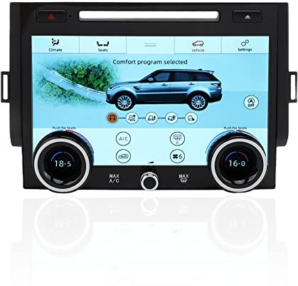 Cuifati Klimaanlage, Klimasteuerung, AC-Panel für Sport L494 2013 Bis 2017, 10-Zoll-Auto, 1080p-LCD-AC-Touchscreen-Ersatz, Upgrade-Version mit Installationsanleitung