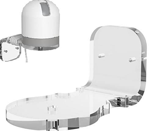 PW TOOLS Wall Mount Compatible for Blink Pan-Tilt Camera, Acrylic Mount Stand Holder Bracket, Base Mount Accessories for Blink Pan-Tilt Camera