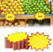Etiquetas de Precio de Venta, Letreros de Precio de Venta, Etiquetas Precios Tienda, Etiquetas de Precio Fluorescentes, Supermercado Etiquetas Ofertas Precios, Etiquetas para Precios, 100 Piezas