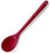 U-Taste 315 ℃ Hitzebeständiger Cuillère extra longue en silicone solide de 33,9 cm, cuillère de service antiadhésive sans couture pour mélanger, remuer, ramasser (Rouge)