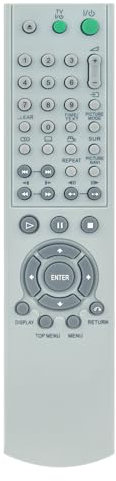 RMT-D157P Télécommande de Rechange pour Lecteur DVD Sony DVP-NS41P DVP-NS430 DVP-NS50P DVP-NS52P DVP-NS585P DVP-NS64P DVP-NS67P 330 DVP-NS DVP-NS330 DVP-NS708H