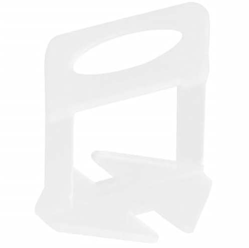 vidaXL Fliesen Nivellierclips 250 Stk., Fliesen Nivelliersystem Zuglaschen, Nivellier Abstandshalter Clips, Fliesenverlegehilfe, 1mm