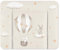 Julius Zöllner® Wickelauflage Softy 75x75 cm - weiche Wickelunterlage - Baby Wickeltischauflage - Folie, wasserdicht & abwischbar - Made in Germany - OEKO-TEX Standard 100 - Sternenfahrt