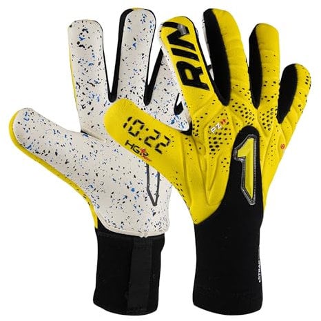 Rinat Kronos Torwarthandschuh Turf Junior 10:22, Gelb, Größe 6