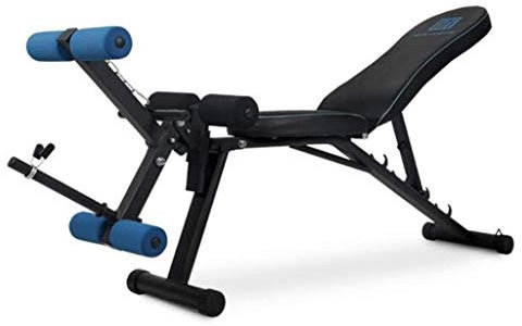 FHPEWXDG Fitnessgeräte Hantelbank Fitnessstudio Hantelbank Presshantelbank Hantelbank -Funktion Professioneller Fitnessstuhl Klappbarer Heimtrainer B