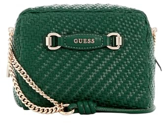 GUESS Francy Camera Crossbody Bag Forest