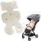 agctrler 72x40cm Sitzauflage Kinderwagen Sommer, Universal Baby Sitzauflage Buggy, Atmungsaktive Sitzauflage Kindersitz für Buggy, Babyschale, Waschbar Babyschale Sitzbezug
