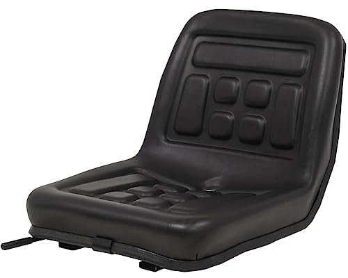 ShGaxin Universal Traktorsitz, Traktor Sitz, Schleppersitz, Sitzschale Traktor, Trecker Sitz, Traktorsitz Luftgefedert, Schwarz
