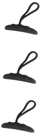 POPETPOP 3St Tragegriff für Marineboote Kajak Ablassschraube Bootspaddel Boot ablassen Greifer paddeln Halter Kayak Accessories Boot zubehör Kajak Tragegriff Zuggriff für Marineboote Black