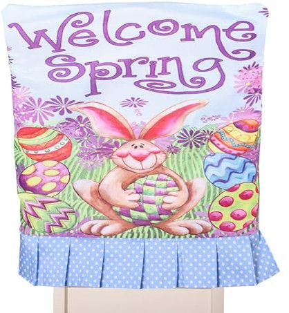 Stuhlhusse für Ostern – Stuhlhusse für Ostern, Frühlingsstühle, Dekoration für Ostern |