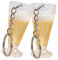 TOYANDONA 2pcs Cup Keychain Bag Pendant Stylish Beer Cup Charms for Parties Backpack Hanging Decor Birthdays and Festivals