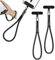 kaiyaya 2 Stück Handykette Kurz Handgelenk, Handschlaufe Handy Verstellbar Handykette Universal, 7mm Dickes Handyschlaufe mit Ultradünnem Patch Handyband für Handgelenk Die Meisten Phones