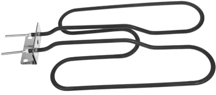 Homoyoyo Heizelement Für Grill Heizrohrteil Zum Grillen Kompatibel Mit Weber Grill-ersatzzubehör Elektrische Grillwärme Edelstahl-heizelement Für Draußen