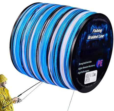 Opdestn Fili Da Pesca Intrecciato | Filo Da Pesca In Mare Resistente | Fili Colorati Per Torrenti E Stagni