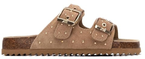 XTI - Sandalen Mädchen Kamel - Bequeme und vielseitige Schuhe - Casual Mode - Modell 15304401 (Größe 31)