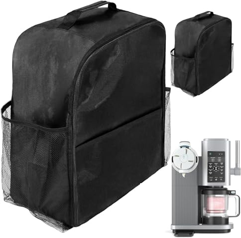 Bolsa para máquina de hielo Ninja Creami Swirl NC701EU, 47 x 39,5 x 27 cm | Funda para Ninja Swirl Funda protectora antipolvo ligera plegable bolsa de almacenamiento para Ninja Swirl Creamy NC701EU