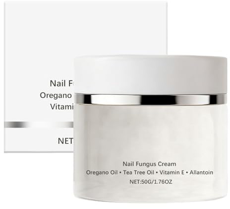 Nail Strengthening Cream - Moisturizing Health Care,50g Nail Growth Strengthening Cream - for Curved Damaged Cracked Yellowing Manicure Pedicure Home Daily Night Travel Men Women