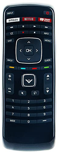 XRT112 Remote Control fit for Vizio Smart Internet LED TV with Netflix/iHeart Radio APP Keys