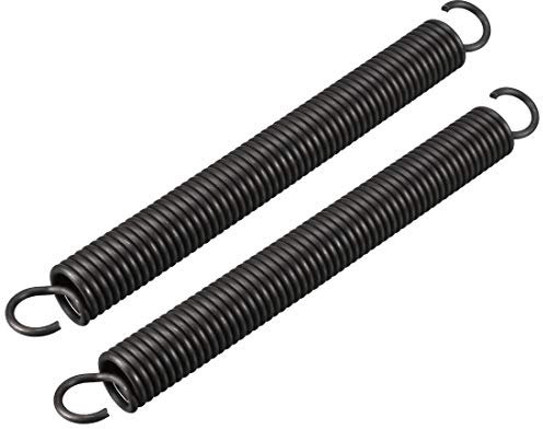 sourcing map Ressort de Traction Ressort de Tension Ressorts d'Extension 2.5mm Fil Dia, 18mm OD, 180mm Libre Longueur Ressort Acier Petit Double Crochet 2pcs