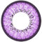 Matlens – EOS Farbige Kontaktlinsen mit Stärke circle lenses lila violet J-203 2 Linsen 1 Kontaktlinsenbehälter 1 Pflegemittel 50ml -225