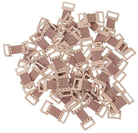 Elastische Bandage Clips, 50 Stück Verbandklammern aus Aluminium Universelle Verbandklammer für Kompressionsbandagen Stabile Schwiegermutter Klammer für Sport & Medizin for