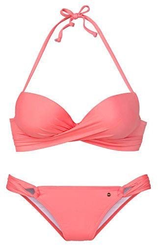 s.Oliver Push-Up-Bikini apricot