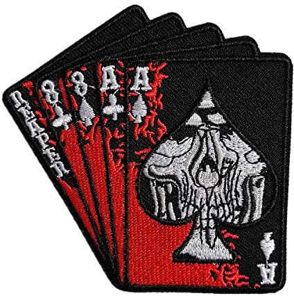 BPA Aufnäher Schädel, Patches zum Aufbügeln, Bügel Flicken