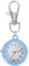 Hemobllo Taschenuhr mit Schlüssel Schnalle: Metall Uhr, Frauen Clip auf Uhr, Glas Quarz Pocket Watch, Boodge Uhren für Arztschwester Einfach Lesen