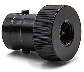 vhbw Antennenadapter kompatibel mit Wouxun KG-UV6D, KG-UV8D Funkgeräte - BNC Buchse auf SMA Stecker Adapter, Schwarz