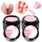 U-Shinein 2x10ml Solid Nail Glue Gel, Pink Nail Glue Gel for Press on Nails Acrylic Nails Tips Glue Gel Solid Gel Polish Nail Art Glue Gel, Need Longer Nail Cure