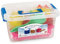 AFH Fluffiger Zaubersand Premium Magischer Sand in großer Box + Zubehör (Pink)
