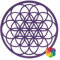 BIASTO · Blume des Lebens aus Filz · Esoterik Dekoration · Spirituelle Geschenke · Lebensblume Untersetzer · Premium QUALITÄT 100% (lila, 1)