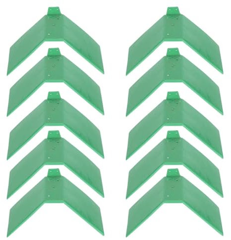 10 Stück Vogelsitzstangen, Kunststoff Vogeltaubenständer Taubenständer Zubehör Taubenablage Ständer Rahmen Grill Dwelling Taube Sitzstangen Schlafplatz Vogel Haustier Ständer Taubenbirchen