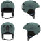 Briko Unisex – Erwachsene Helm Helmet, Matt Cuty Sark Green-Cloud Burst Blue, M/L