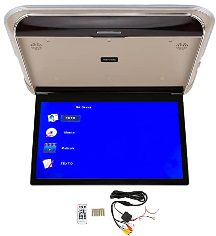 Lettore da Tetto per Auto MP5 Monitor Digitale USB HD 1080P da 17,3 PolliciCompatibile WiFi