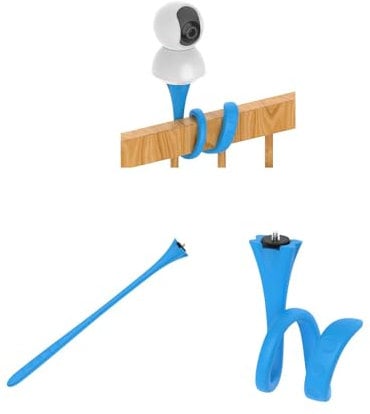 Babyphone-Halterung, funktioniert für Baby-Smart-Babyphone, Flex-Ständer (blau)