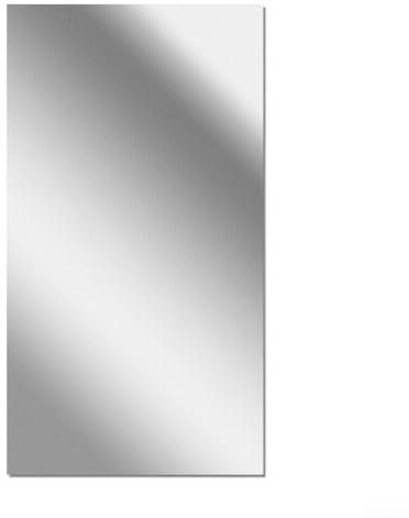 Espejo autoadhesivo, espejo de PET, azulejos de espejo de pared, 200 x 50 cm (0,2 mm)