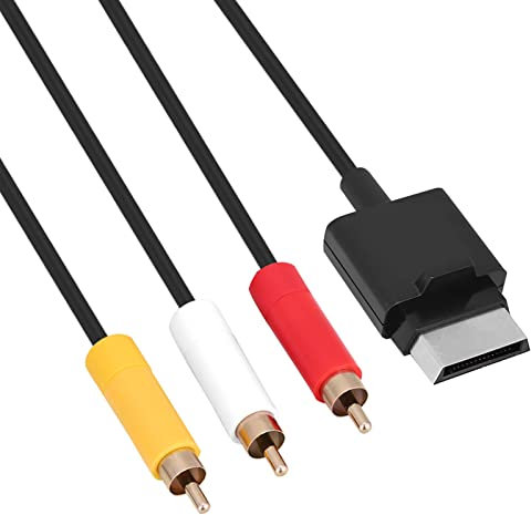 Annadue TV-AV-Kabel, 1,8 M Komponenten-AV-Kabel, Audio-Video-Kabel für 360 Slim