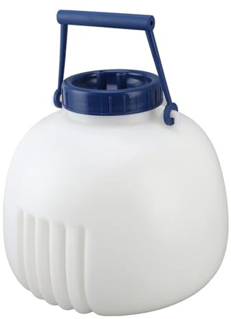 Fdit Bidon de Lait de 8 L avec Conception Translucide, capacité pour Un Usage Domestique, Matériau de qualité Alimentaire, Séparateur de Lait Multifonctionnel pour la Séparation de la